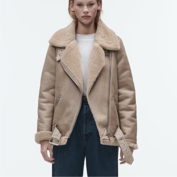 Zara Jackets & Blazers - Zara Double Faced Jacket Tan Size Small Great Condition
